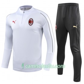 AC Milan Sweat de Treino Conjunto Branco 2018/19